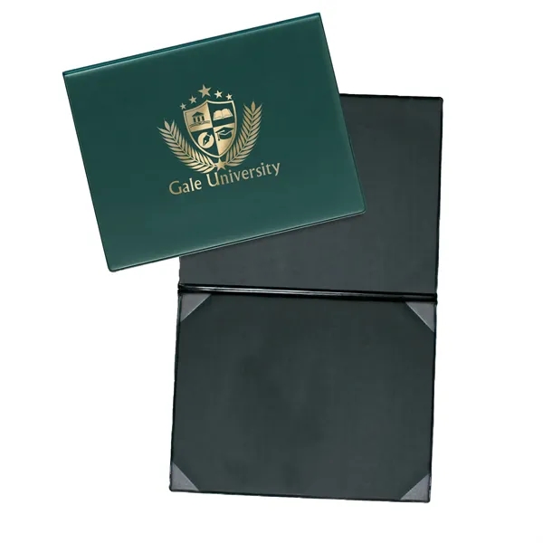 Vinyl certificate/diploma folder that's bound, padded, and comes with four corners... from ASI 54040 Fey Promo
