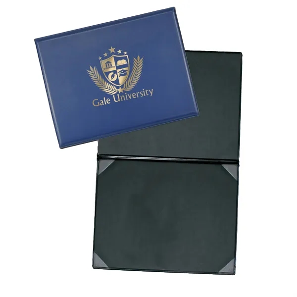 Vinyl certificate/diploma folder that's bound, padded, and comes with four corners... from ASI 54040 Fey Promo
