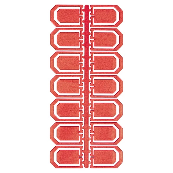 Klip-Kit® with 14 break-off plastic paper clips available in bold colors.... from ASI 54040 Fey Promo