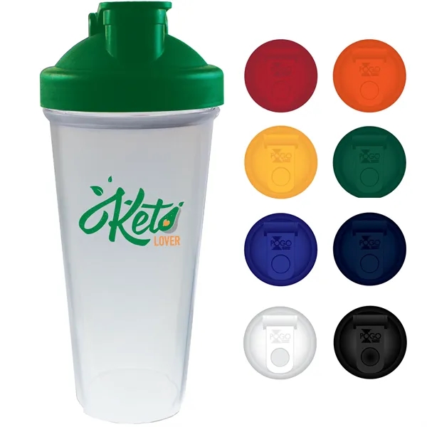 28 oz. Non-Motorized "Pogo" Hydrate Bottle, USA made, 8 stock cap... from ASI 61952 Howw Mfg Co Inc / Howw USA
