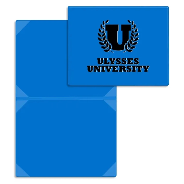 Vinyl certificate holder that's bound at the top and comes with... from ASI 54040 Fey Promo