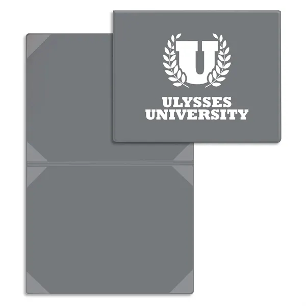 Vinyl certificate holder that's bound at the top and comes with... from ASI 54040 Fey Promo