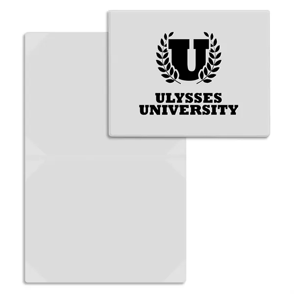 Vinyl certificate holder that's bound at the top and comes with... from ASI 54040 Fey Promo