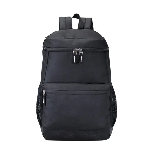 600D Computer Backpack w/ Leatherette Bottom and Large main compartment with... from ASI 41511 Brainchild USA Inc / BrainChild Gift Club