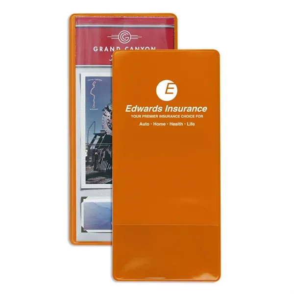 Policy sheath/map case made of vinyl and measuring 9.31"H x 4.31"W.... from ASI 54040 Fey Promo