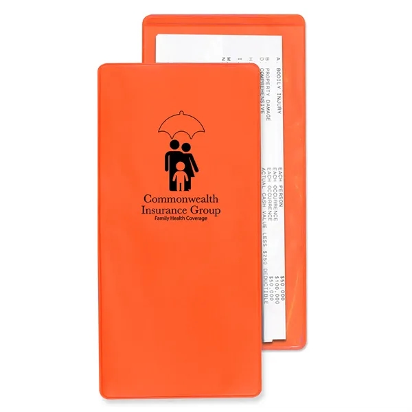 Policy sheath or map case made of vinyl and measuring 9.25"H... from ASI 54040 Fey Promo