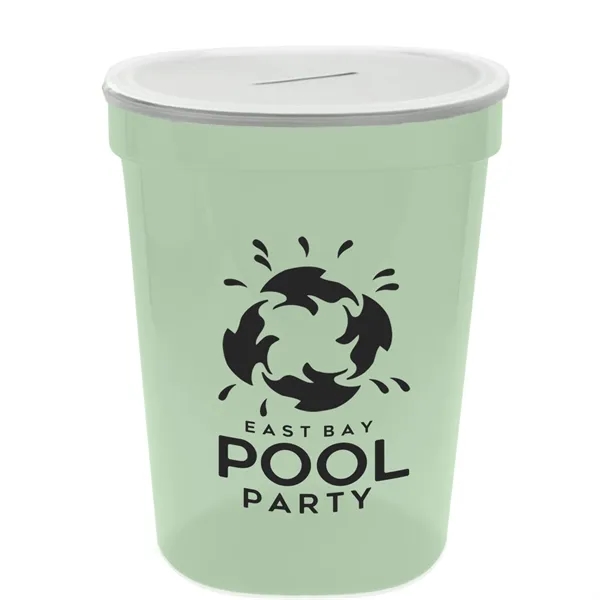 16 oz. Stadium Cup With Coin Slot Lid... from ASI 55990 Garyline
