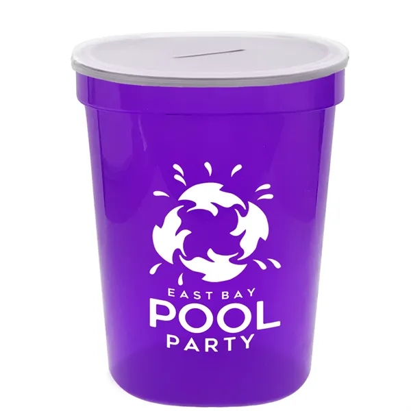 16 oz. Stadium Cup With Coin Slot Lid... from ASI 55990 Garyline