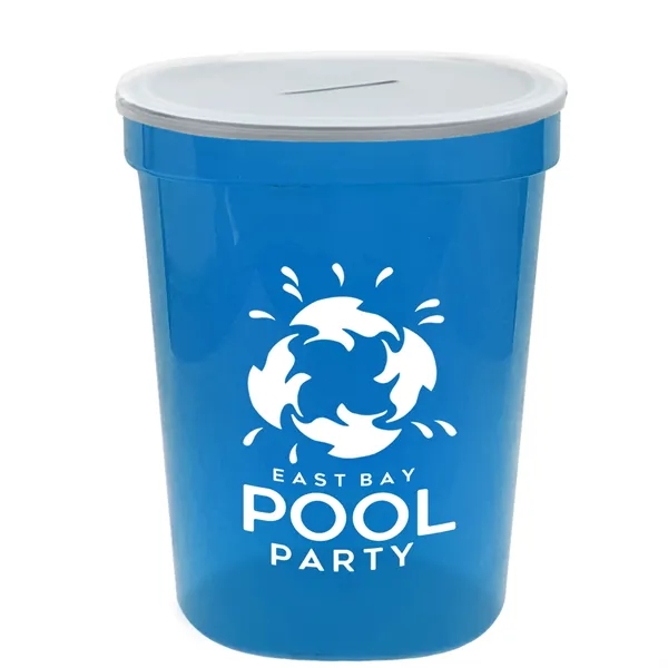 16 oz. Stadium Cup With Coin Slot Lid... from ASI 55990 Garyline