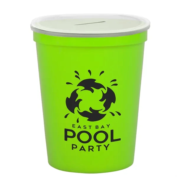 16 oz. Stadium Cup With Coin Slot Lid... from ASI 55990 Garyline