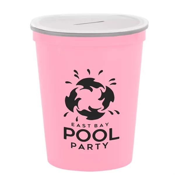 16 oz. Stadium Cup With Coin Slot Lid... from ASI 55990 Garyline