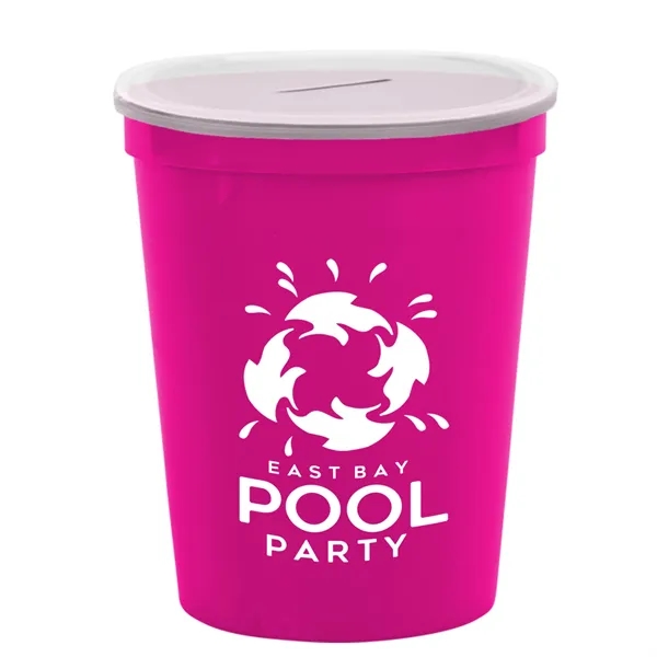 16 oz. Stadium Cup With Coin Slot Lid... from ASI 55990 Garyline
