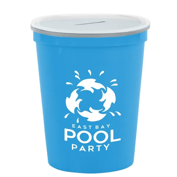16 oz. Stadium Cup With Coin Slot Lid... from ASI 55990 Garyline