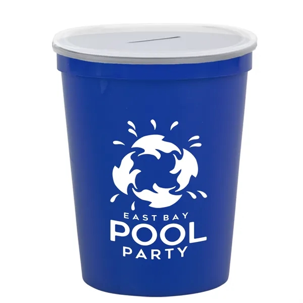 16 oz. Stadium Cup With Coin Slot Lid... from ASI 55990 Garyline