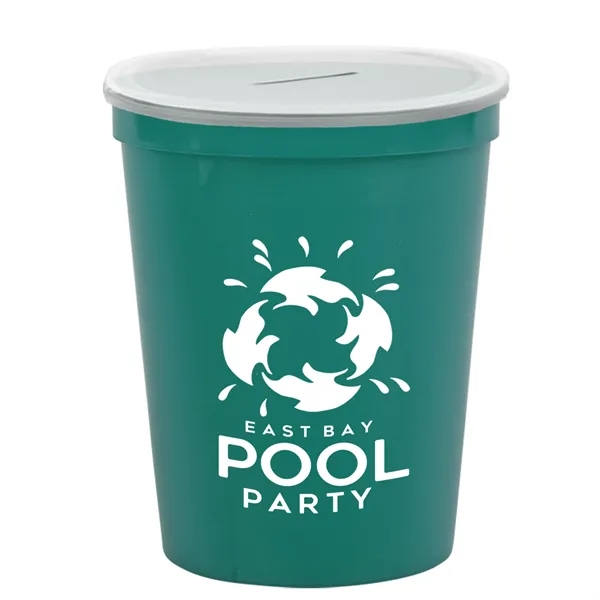 16 oz. Stadium Cup With Coin Slot Lid... from ASI 55990 Garyline