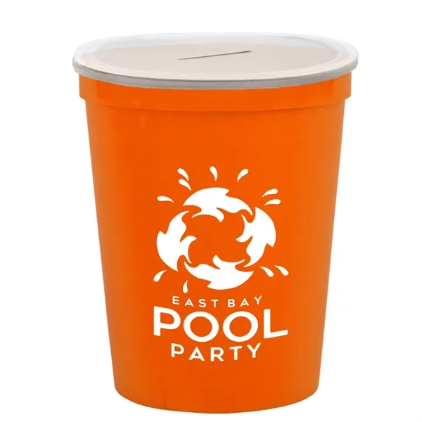 16 oz. Stadium Cup With Coin Slot Lid... from ASI 55990 Garyline