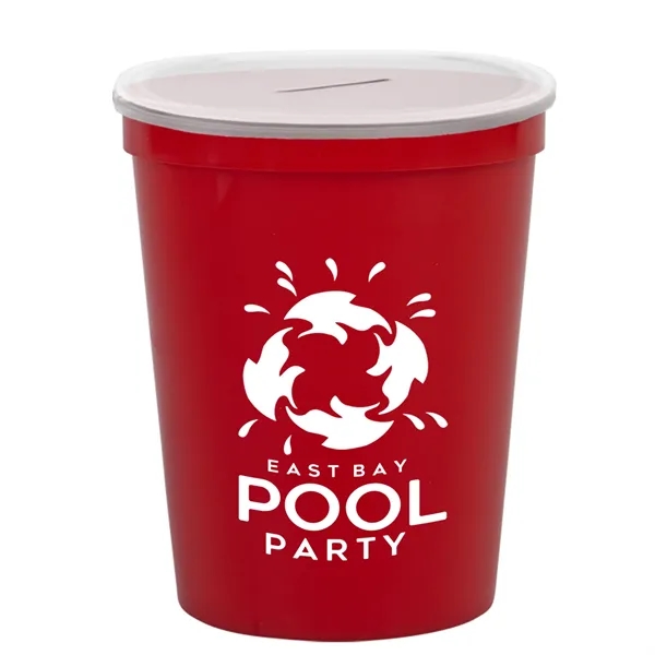 16 oz. Stadium Cup With Coin Slot Lid... from ASI 55990 Garyline