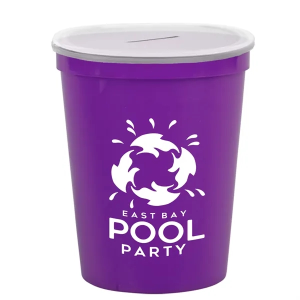 16 oz. Stadium Cup With Coin Slot Lid... from ASI 55990 Garyline