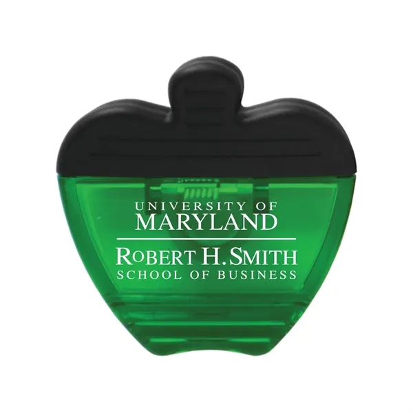 Apple shape translucent memo clip with magnet on back.... from ASI 52710 Lincoln Line