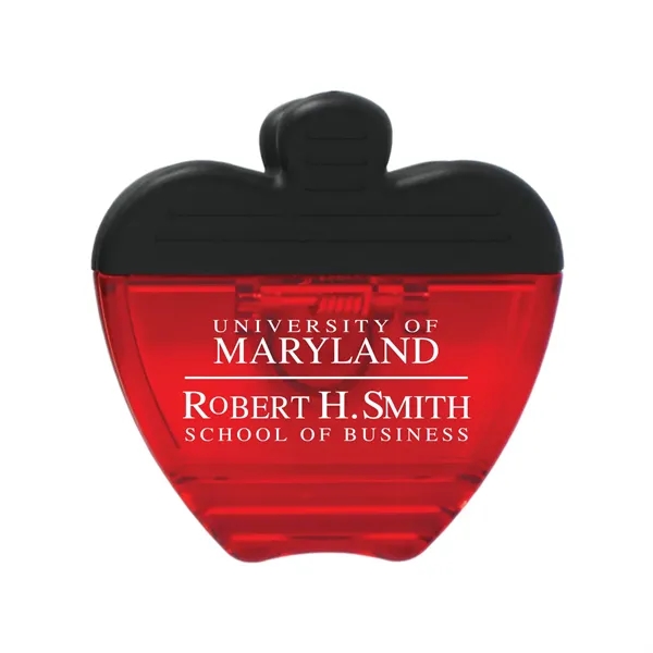 Apple shape translucent memo clip with magnet on back.... from ASI 52710 Lincoln Line