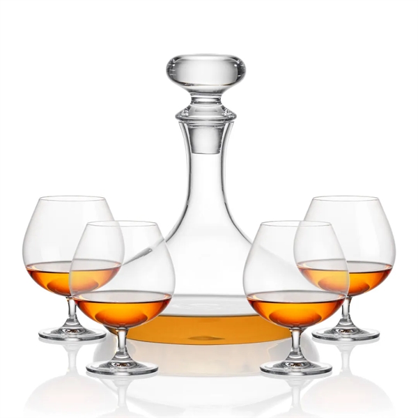 Stratford Decanter with 2 or 4 Cognac glasses set... from ASI 84592 St Regis Group