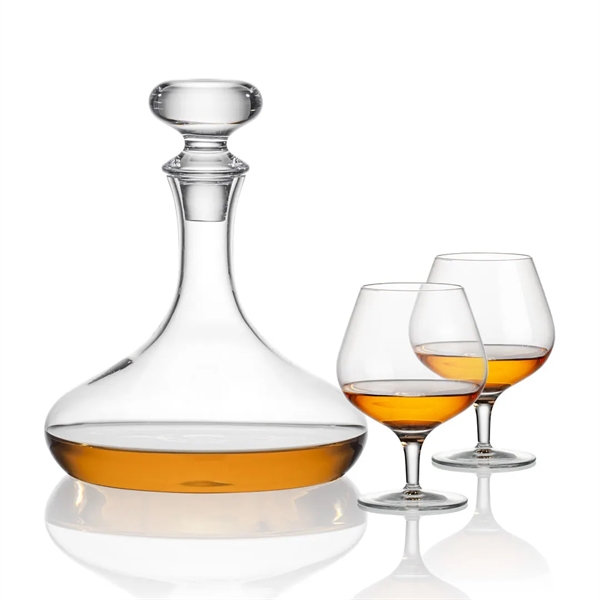 Stratford Decanter with 2 or 4 Cognac glasses set... from ASI 84592 St Regis Group