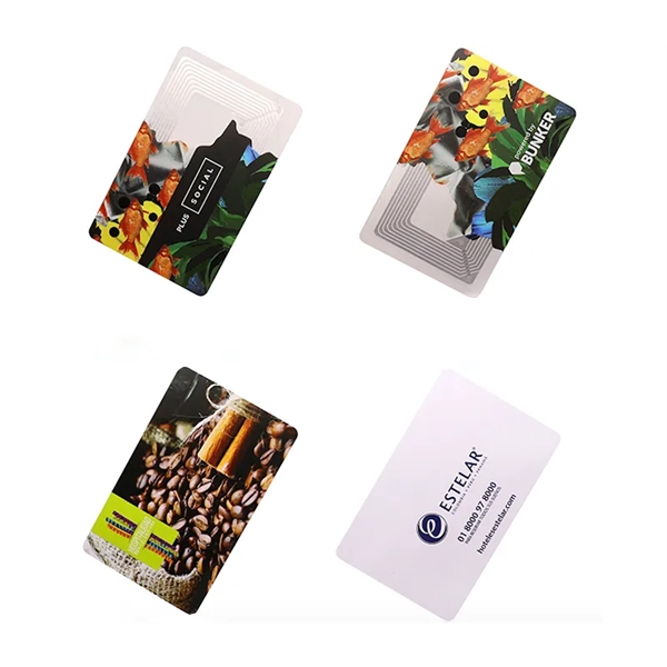 Digital business smart NFC card plus CMYK/full color imprint on both... from ASI 37218 Athena Promo (tm)
