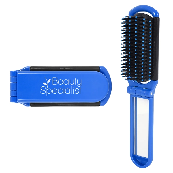 Fold-up brush with mirror.... from ASI 52710 Lincoln Line