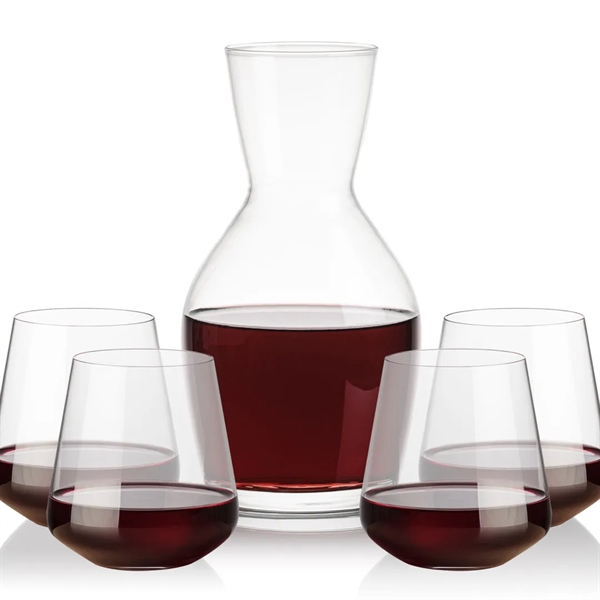 Our 38oz Crystalline Westwood Carafe & 10.5oz Crystalline Cannes Stemless Wine... from ASI 84592 St Regis Group