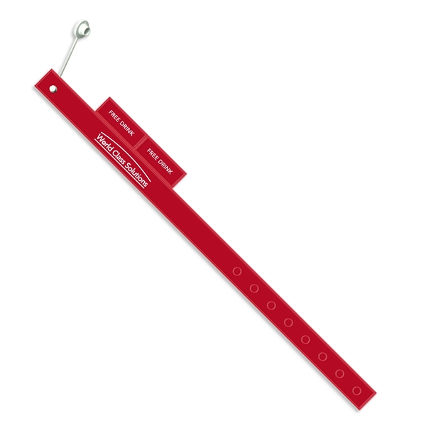 Vinyl Tabbers wristband with your choice of two, three, five, or... from ASI 54040 Fey Promo