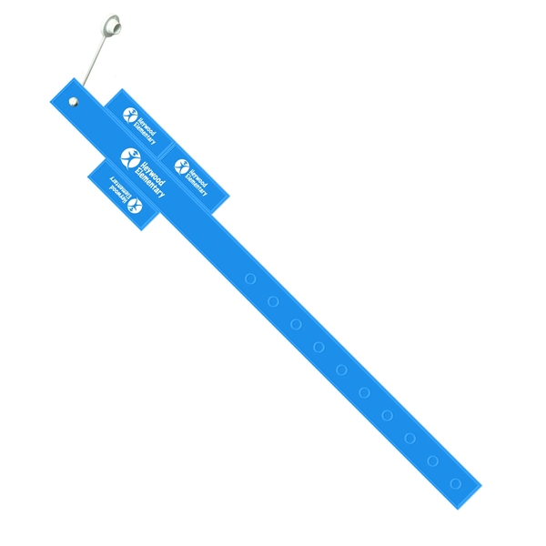 1.44"H x 9.5"W vinyl wristband with 3 tear off tabs and... from ASI 54040 Fey Promo