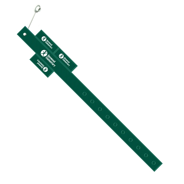 1.44"H x 9.5"W vinyl wristband with 3 tear off tabs and... from ASI 54040 Fey Promo