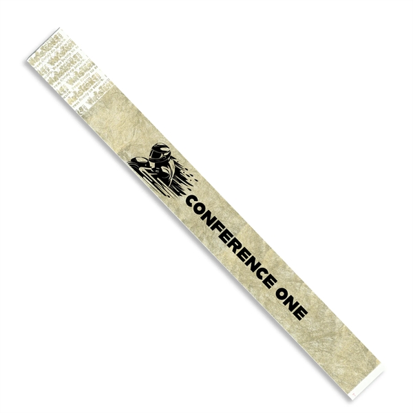 1" x 10" wristbands made of DuPont® Tyvek® material that seals... from ASI 54040 Fey Promo