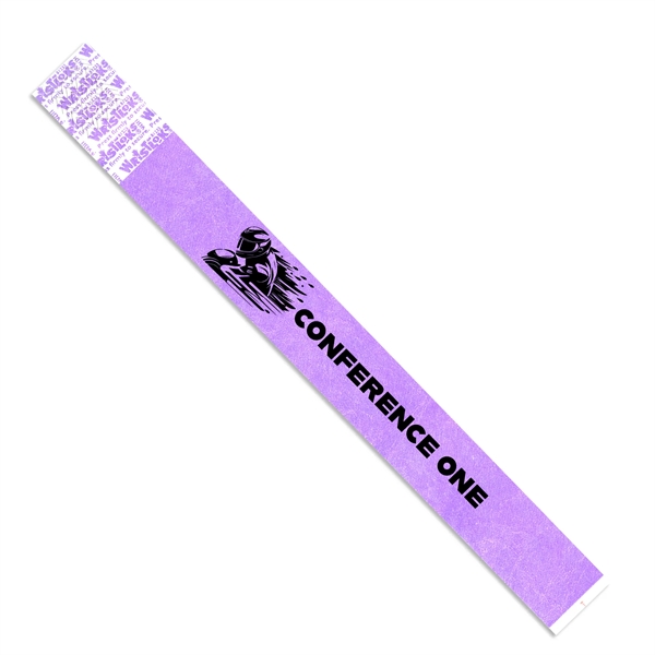 1" x 10" wristbands made of DuPont® Tyvek® material that seals... from ASI 54040 Fey Promo