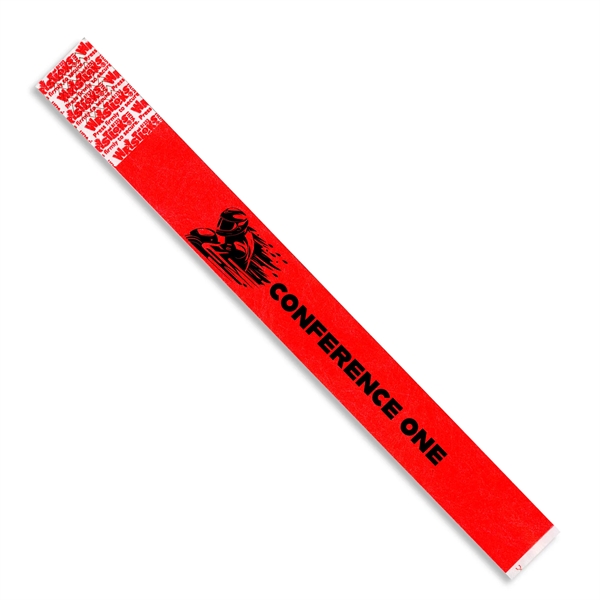 1" x 10" wristbands made of DuPont® Tyvek® material that seals... from ASI 54040 Fey Promo