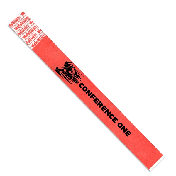 1" x 10" wristbands made of DuPont® Tyvek® material that seals... from ASI 54040 Fey Promo