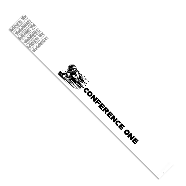 1" x 10" wristbands made of DuPont® Tyvek® material that seals... from ASI 54040 Fey Promo