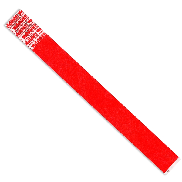 1" x 10" wristbands made of DuPont® Tyvek® material that seals... from ASI 54040 Fey Promo