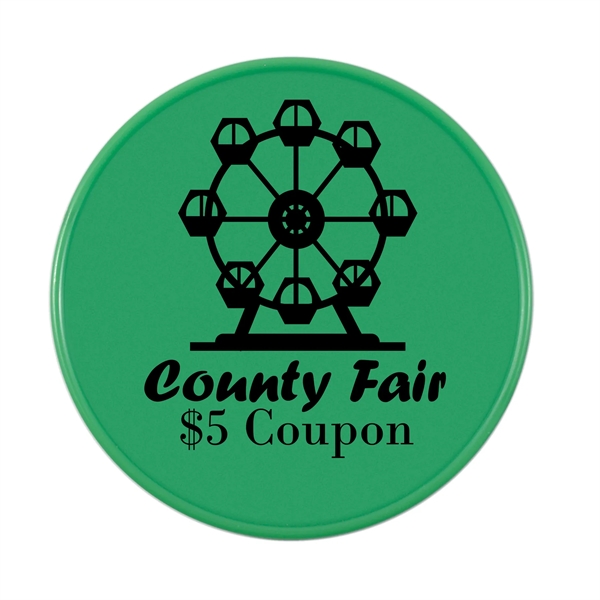 2.37" Diameter x 1/8"D round token that's offered in a variety... from ASI 54040 Fey Promo / Mi Line by Fey