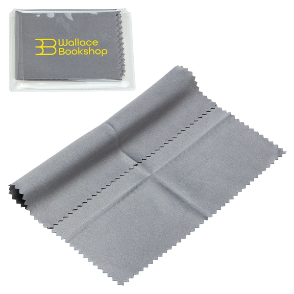 220GSM Microfiber Cleaning Cloth in Clear PVC Case... from ASI 36730 Ariel Premium Supply Inc