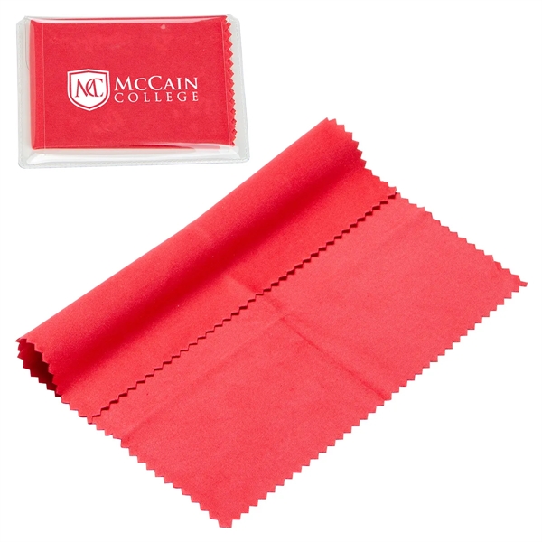220GSM Microfiber Cleaning Cloth in Clear PVC Case... from ASI 36730 Ariel Premium Supply Inc