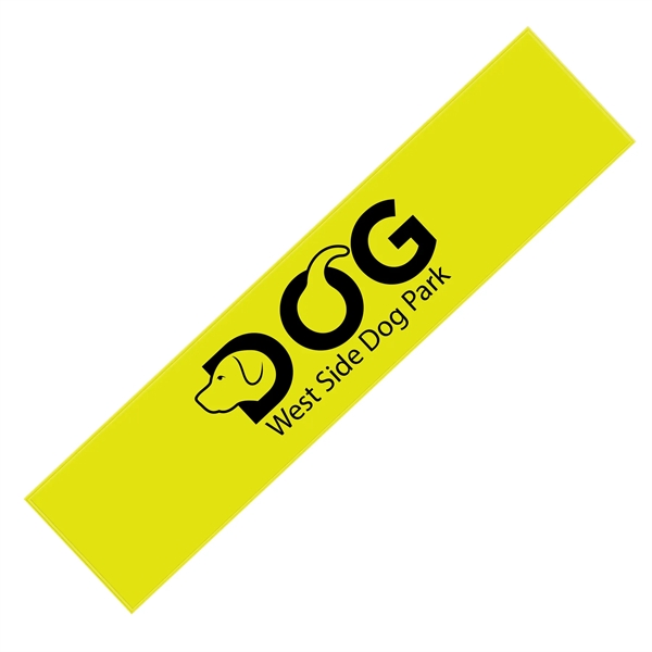 Reflective wide leash cover measuring 2"H x 8.5"W... from ASI 54040 Fey Promo / Reflectix® Mi Line by Fey