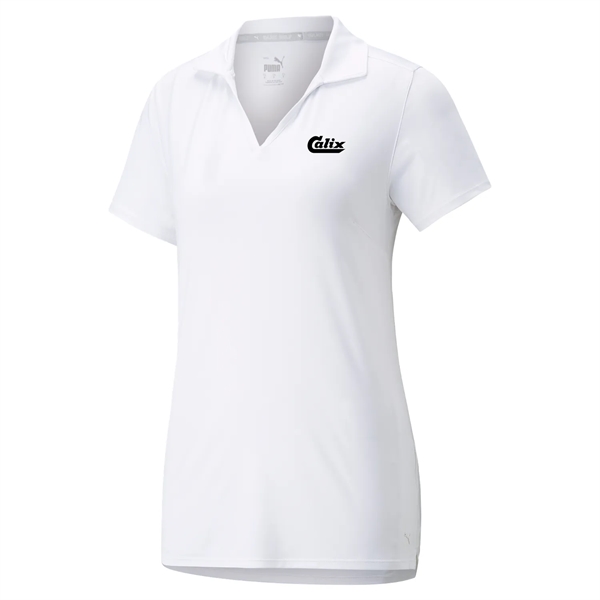 Women's polo with UPF40+ protection, moisture-wicking performance, and V-neck placket.... from ASI 57653 Gold Bond