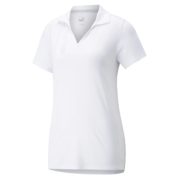 Women's polo with UPF40+ protection, moisture-wicking performance, and V-neck placket.... from ASI 57653 Gold Bond