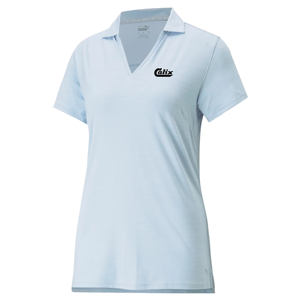 Women's polo with UPF40+ protection, moisture-wicking performance, and V-neck placket.... from ASI 57653 Gold Bond