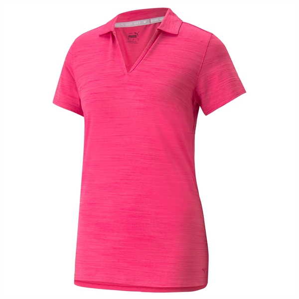 Women's polo with UPF40+ protection, moisture-wicking performance, and V-neck placket.... from ASI 57653 Gold Bond