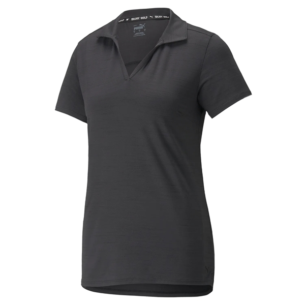 Women's polo with UPF40+ protection, moisture-wicking performance, and V-neck placket.... from ASI 57653 Gold Bond