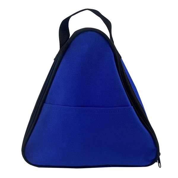 This compact 600D Polyester Triangle Safety Bag case has a reflective... from ASI 63698 Justin Case®