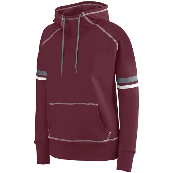 The Ladies' Spry Hoodie is made from a 9-ounce blend of... from ASI 37461 Augusta Sportswear