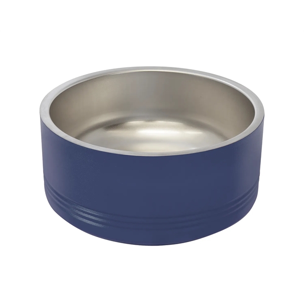 Laser-engraved insulated 32 oz. pet bowl... from ASI 45795 Colorguppy Printing